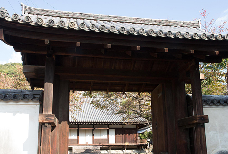 Saigoji Temple Main Hall and Sanmon Gate