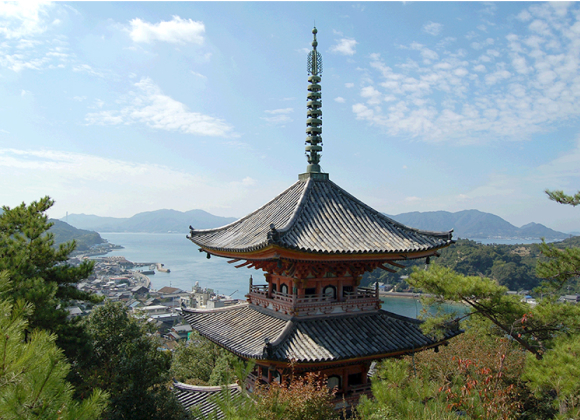 Pagode à trois étages du temple Kojouji